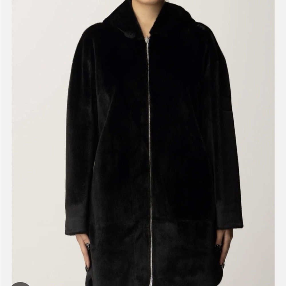 Zara Black Teddy Jacket
